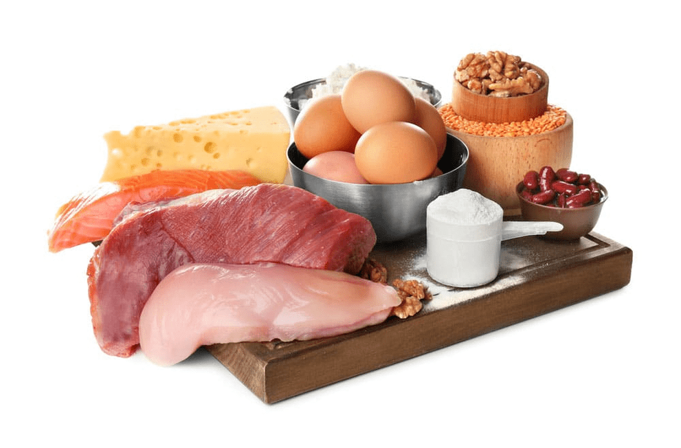 Beljakovinski izdelki za keto dieto pri uporabi Keto Probiotix
